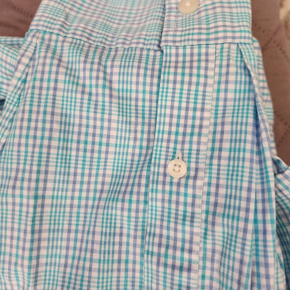 VINEYARD VINES MENS LARGE PLAID LONG SLEEVE BUTTON DOWN TUCKER SHIRT - Picture 4 of 10